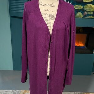 Columbia Women's Deep Purple Cardigan
